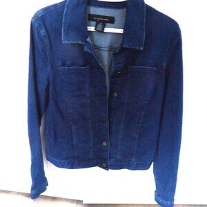 Calvin Klein Jeans Women's Blue Denim Jacket Medium Size